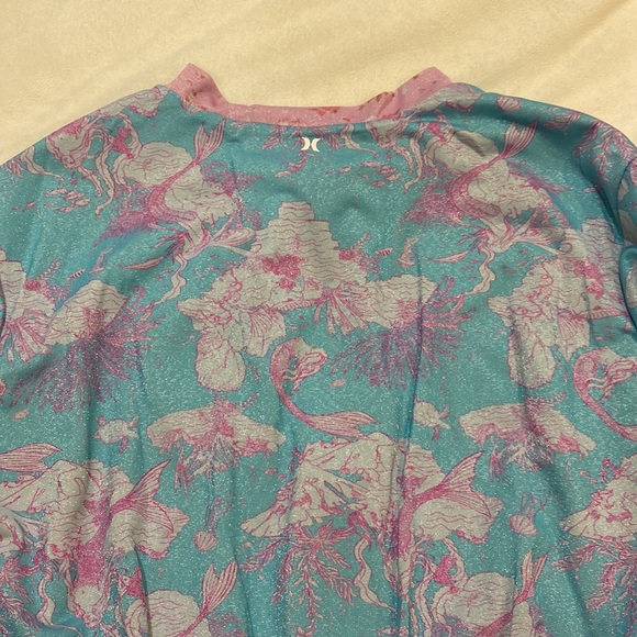 Love Shack Fancy Hurley jacket under the sea cropped bomber - Picture 3 of 7